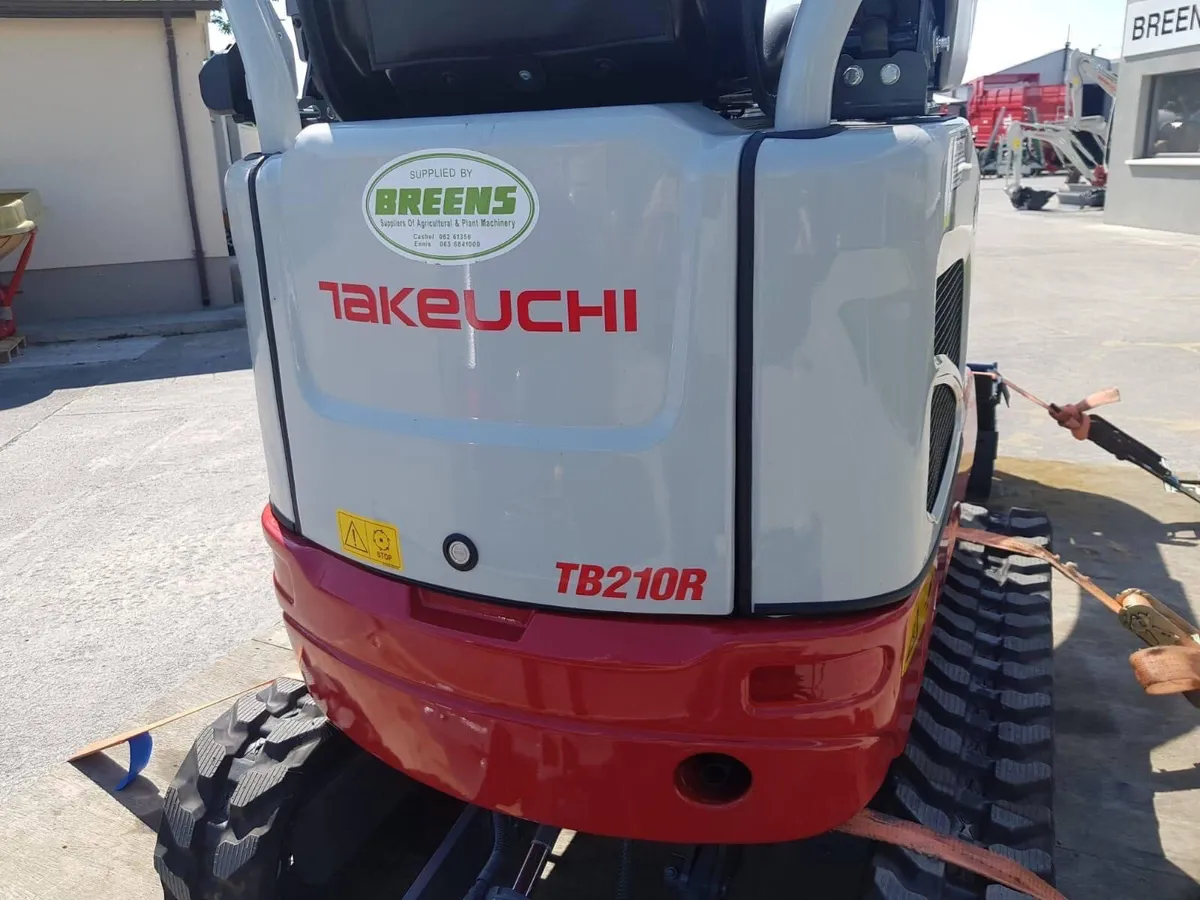 Takeuchi TB210R Micro Digger - 0% FINANCE - Image 3