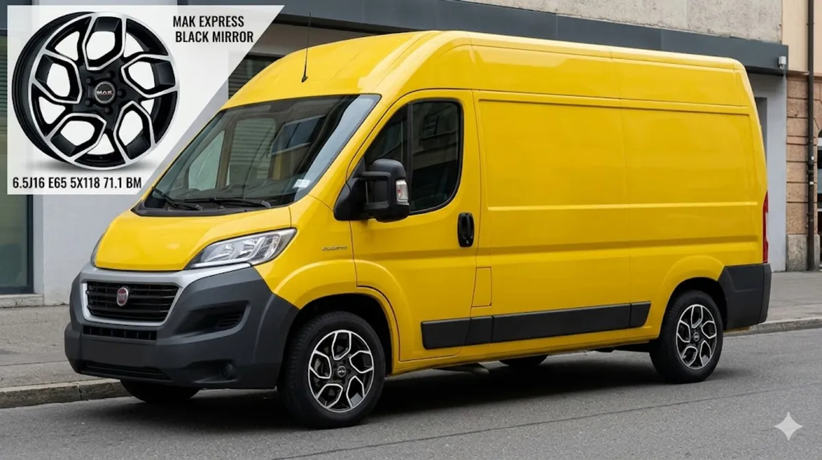 FIAT DUCATO CAMPER ALLOY WHEELS - Image 1