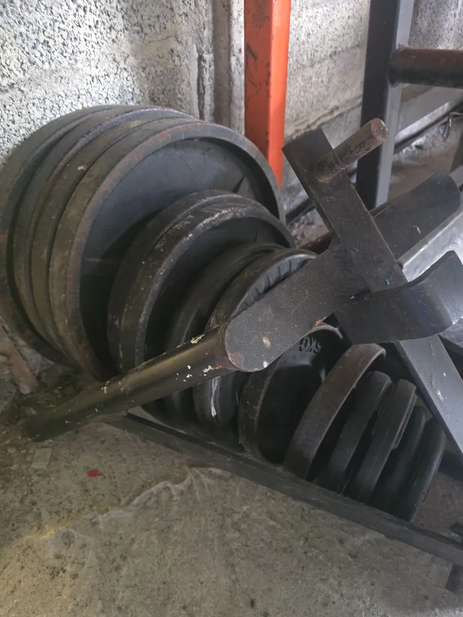 Gym setup weights treadmill boxing (price reduce) - Image 4