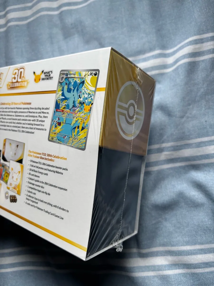 Pokemon 30th Celebration ETB SEALED - Image 4