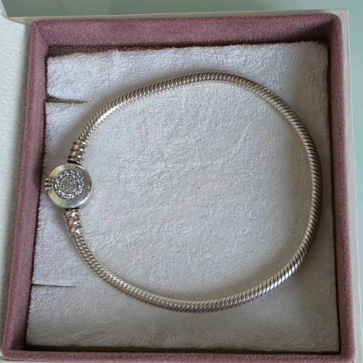 Pandora Moments sparkling crown O snake bracelet - Image 2