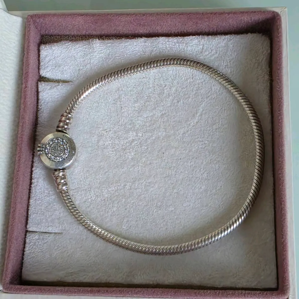Pandora Moments sparkling crown O snake bracelet - Image 3