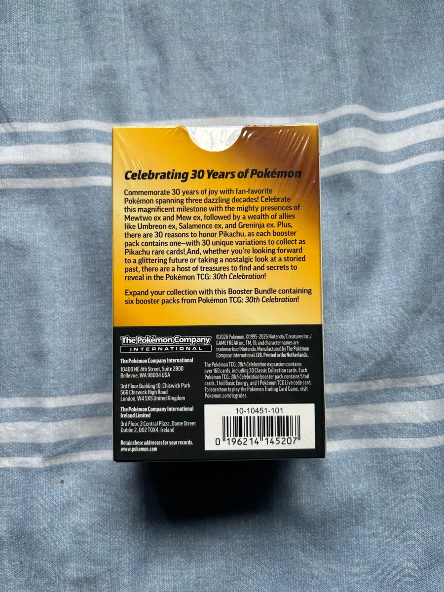 Pokemon 30th Celebration Booster Bundle SEALED - Image 3
