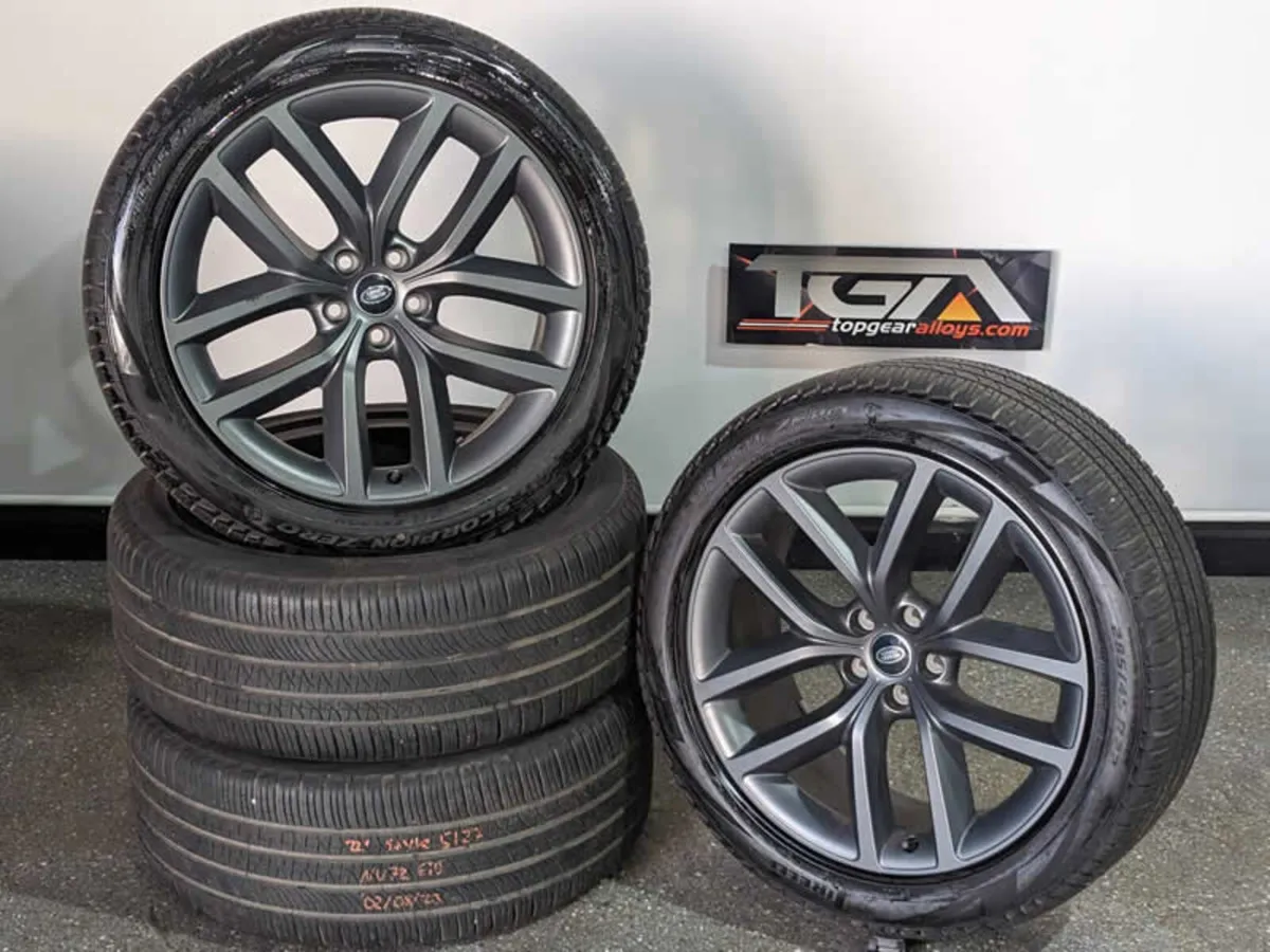 22" Genuine RANGE ROVER SPORT STYLE 5127 PIRELLIS - Image 1