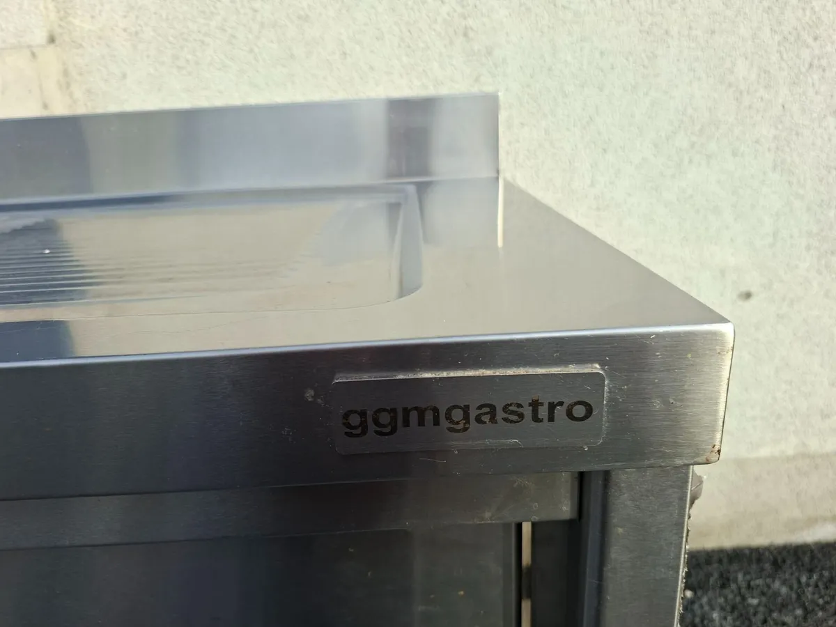 Stainless Steel freestanding double sink - Image 3