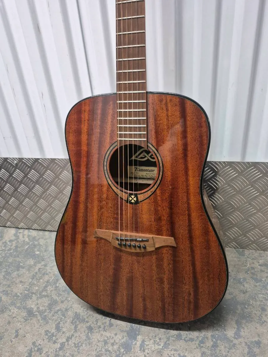 LAG Tramontane T98D Acoustic Guitar - Image 3