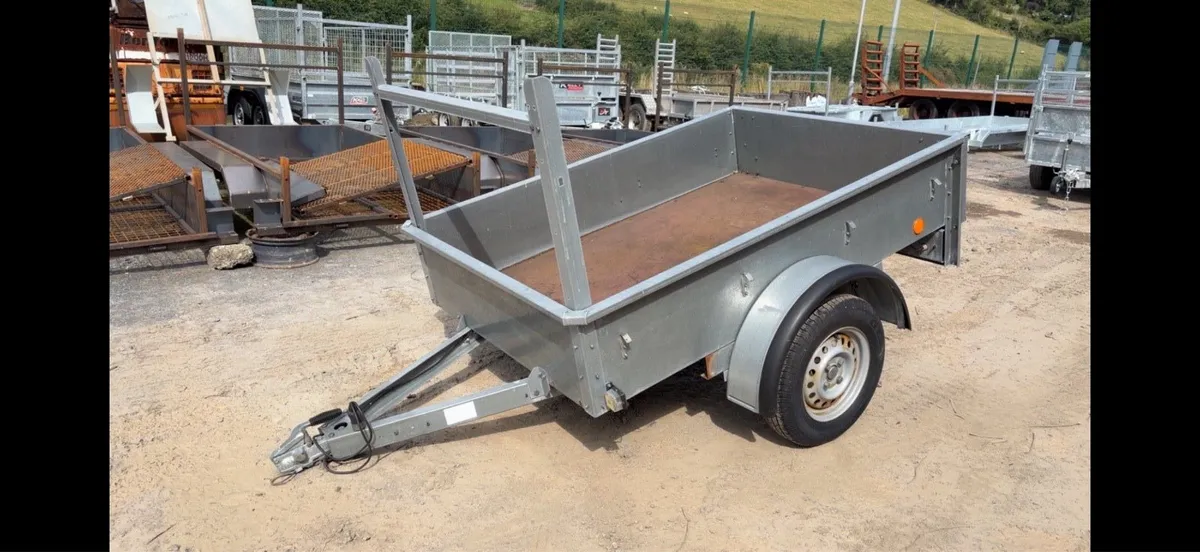Broniss 6x4 car trailer - Image 1