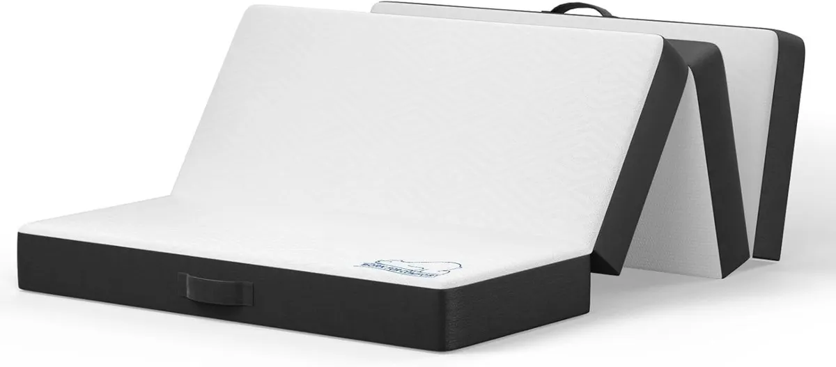 Folding Mattress with Washable Cover - Image 1