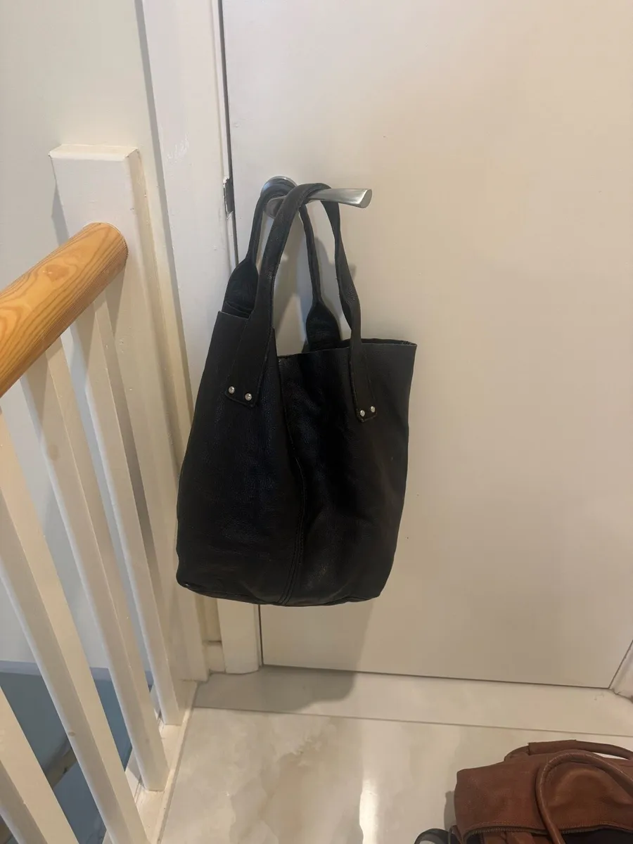Women's Black Bags ZARA Leather Handbags