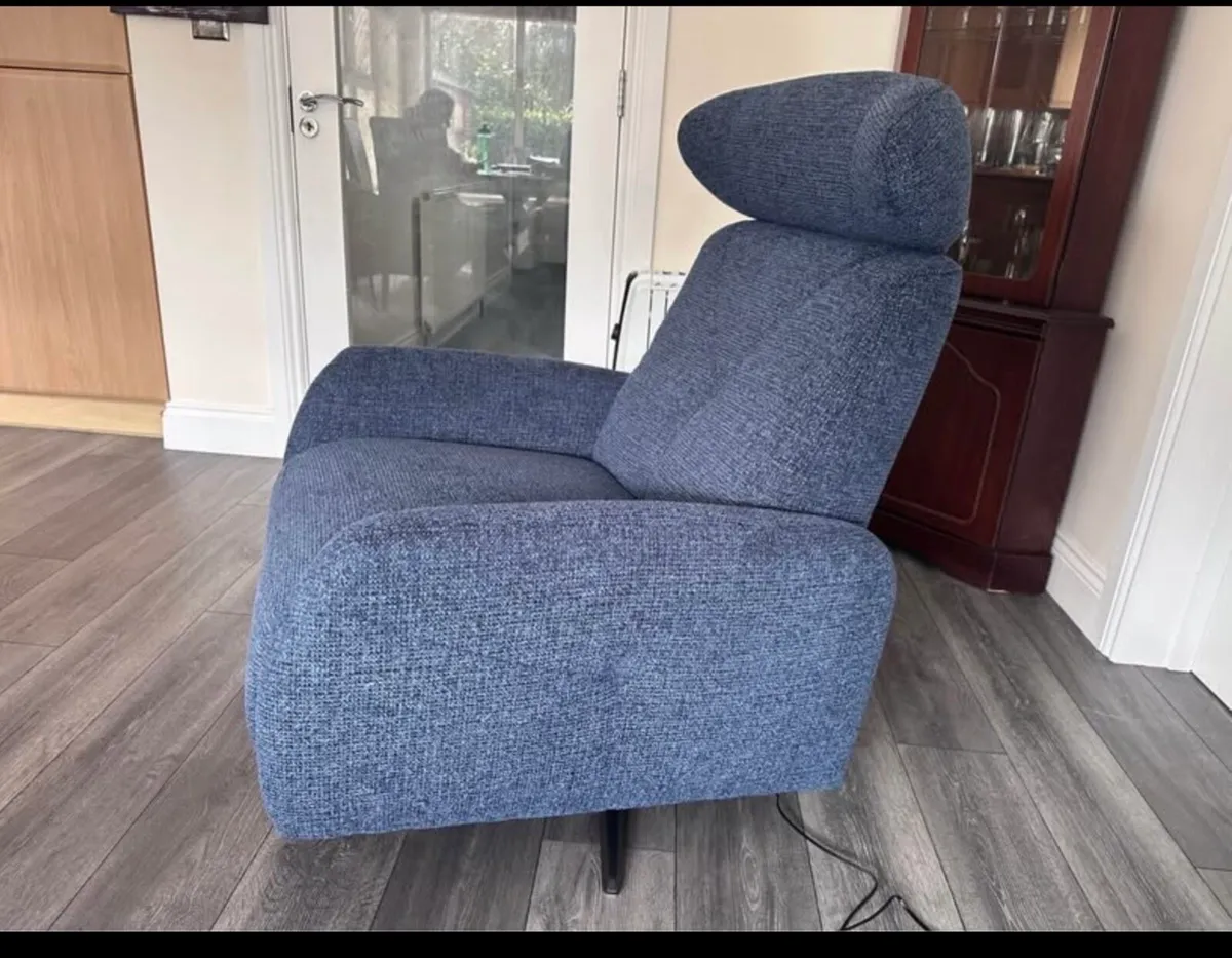 Fabric made power recliner Sofa - Image 1