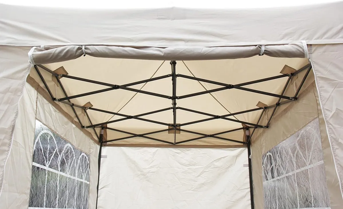 3x2m Pop Up Gazebo with 4 Side Walls - Image 3