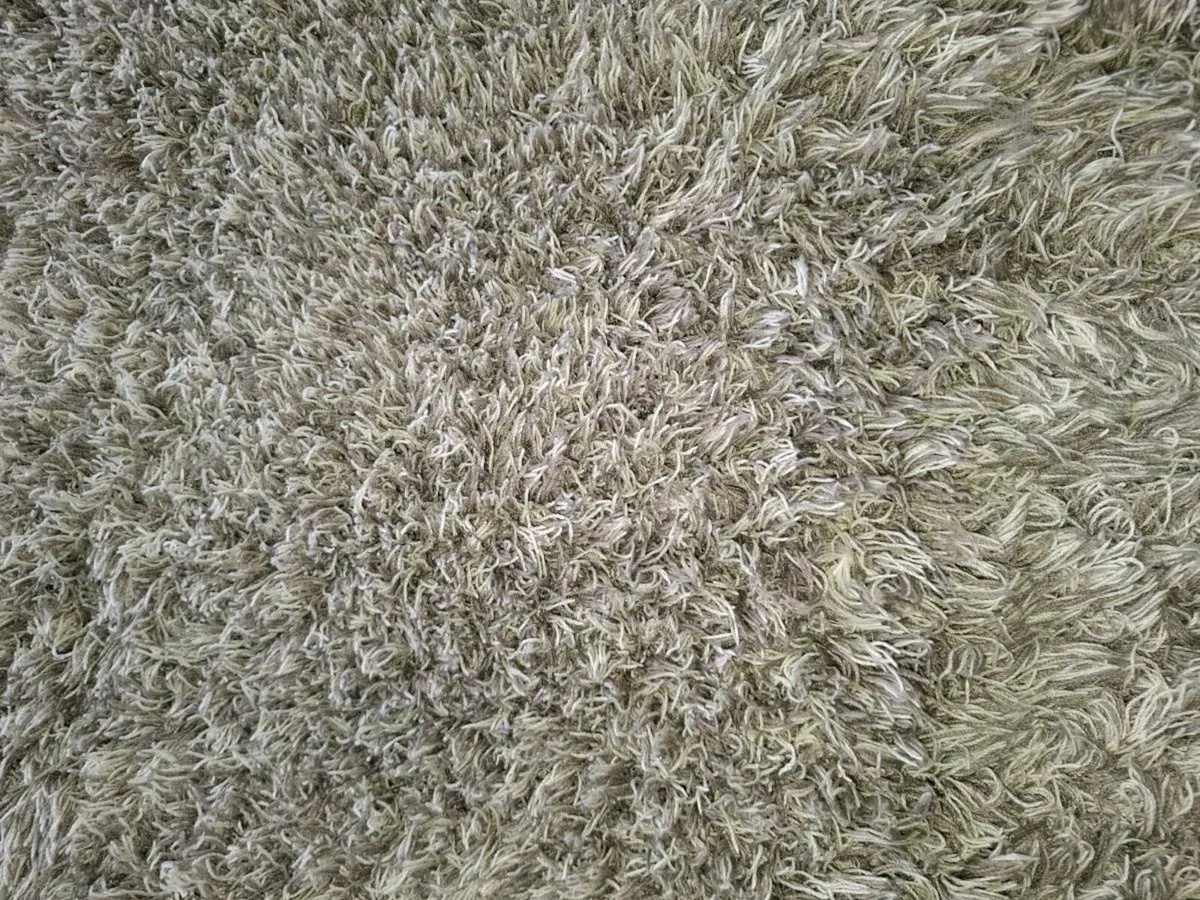 Gray shaggy rug - Image 3