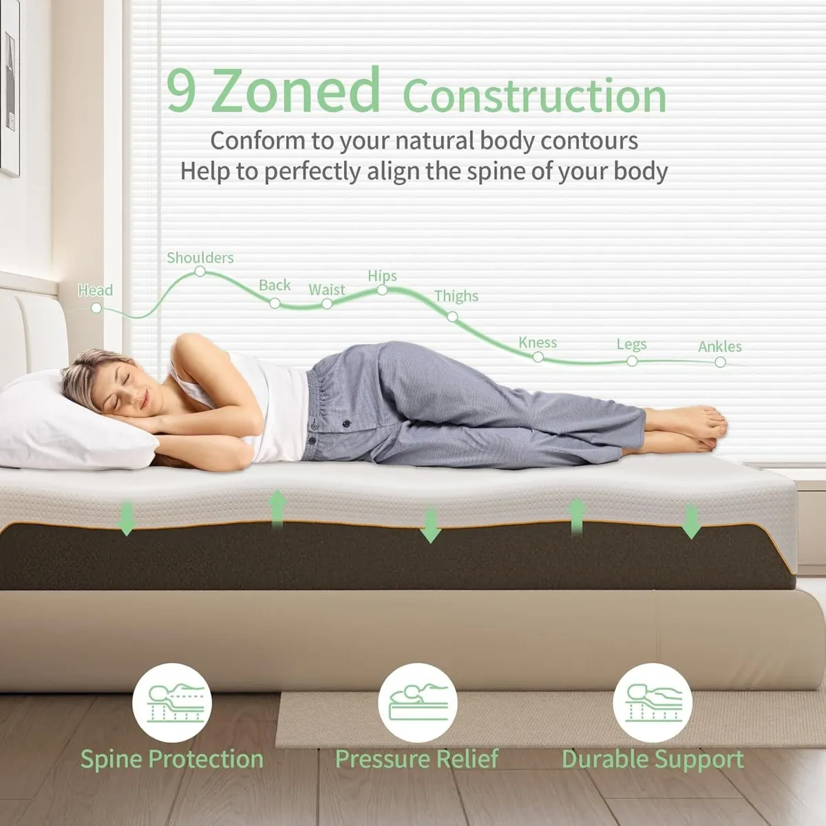 Memory Foam Mattress - Image 3