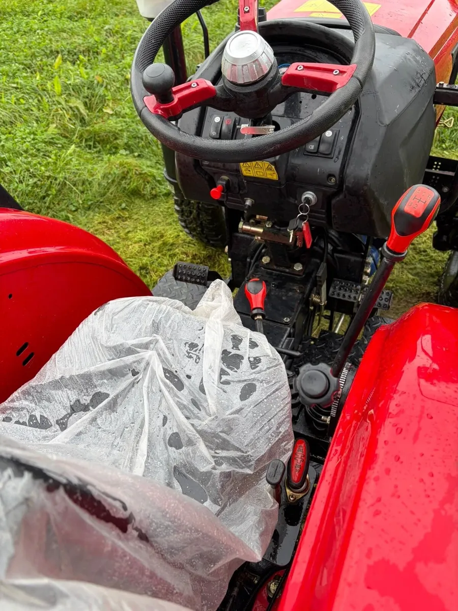 50HP Tractor  Very Low Hours  6FT Finishing Mower - Image 2