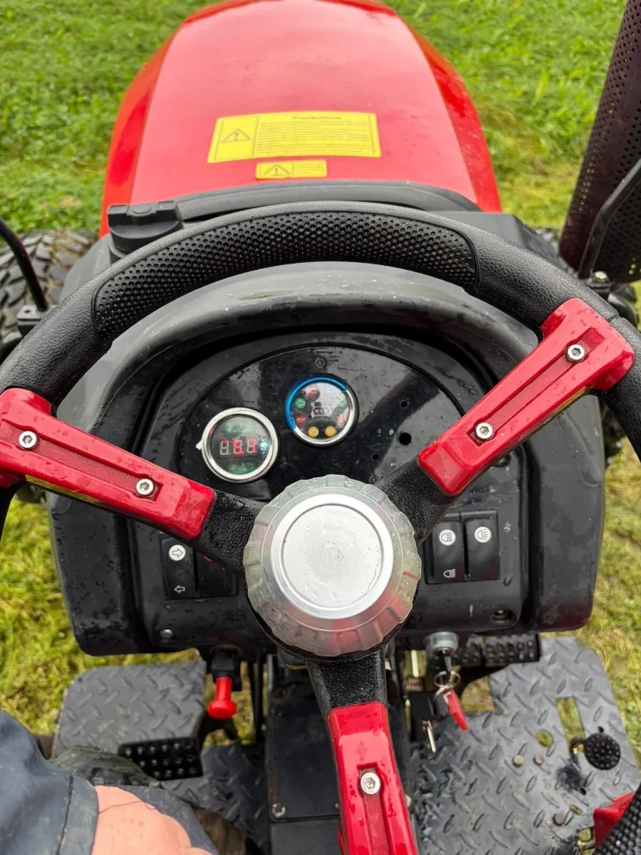 50HP Tractor  Very Low Hours  6FT Finishing Mower - Image 3