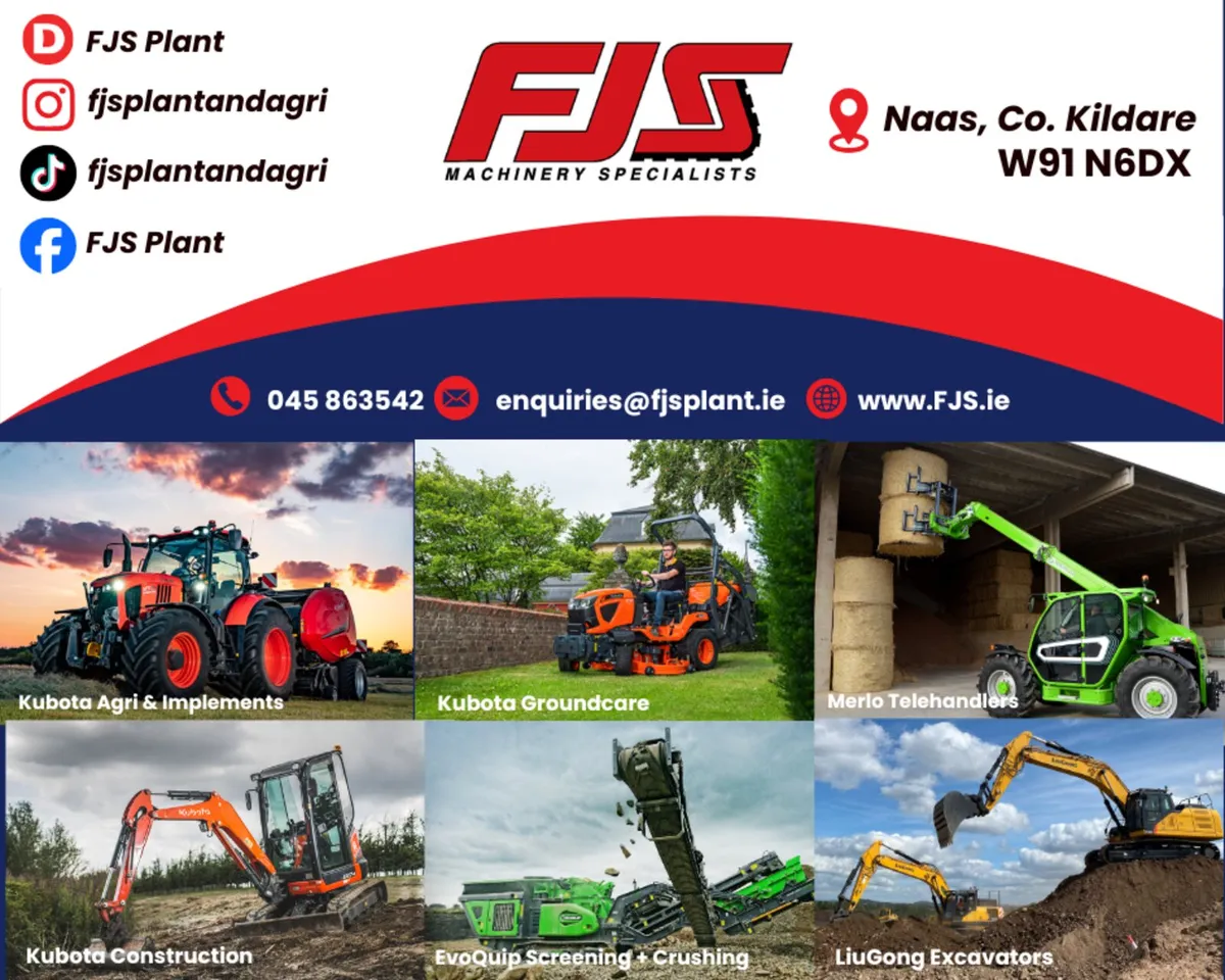 FJS Naas Depot & Showroom – Machinery, Tools & Equ - Image 1