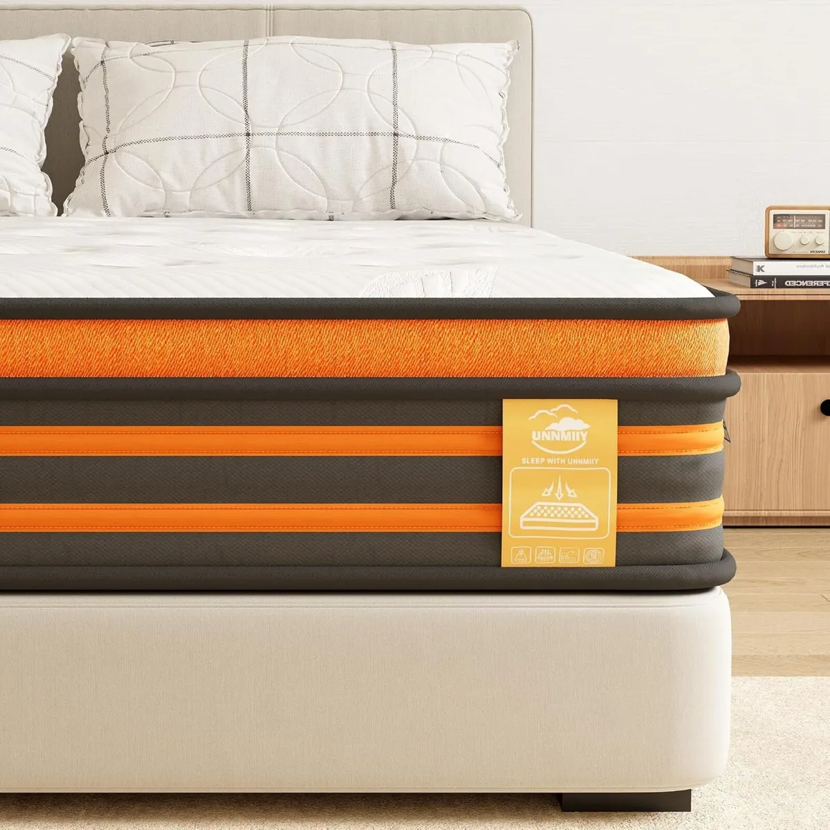 4FT Small Double Mattresses Gel Memory Foam - Image 1