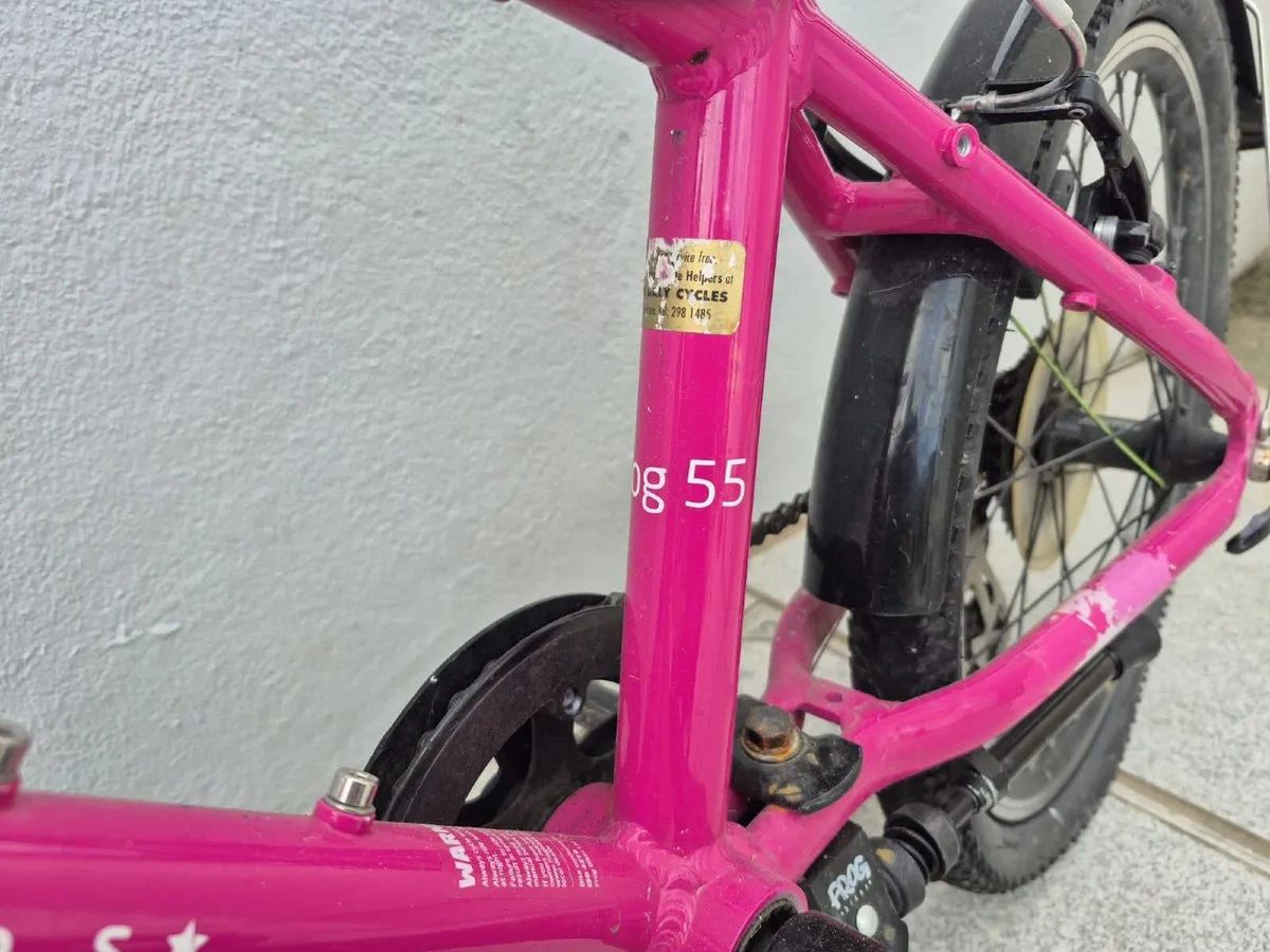 Pink Frog 55 bike - Image 3