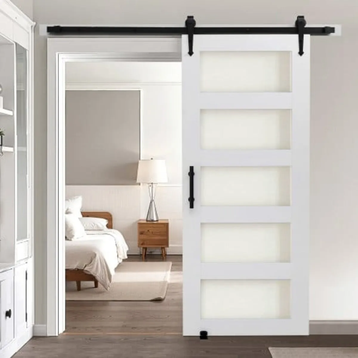 Sliding Barn Door, 914 x 2134mm, High-Strength MDF - Image 1