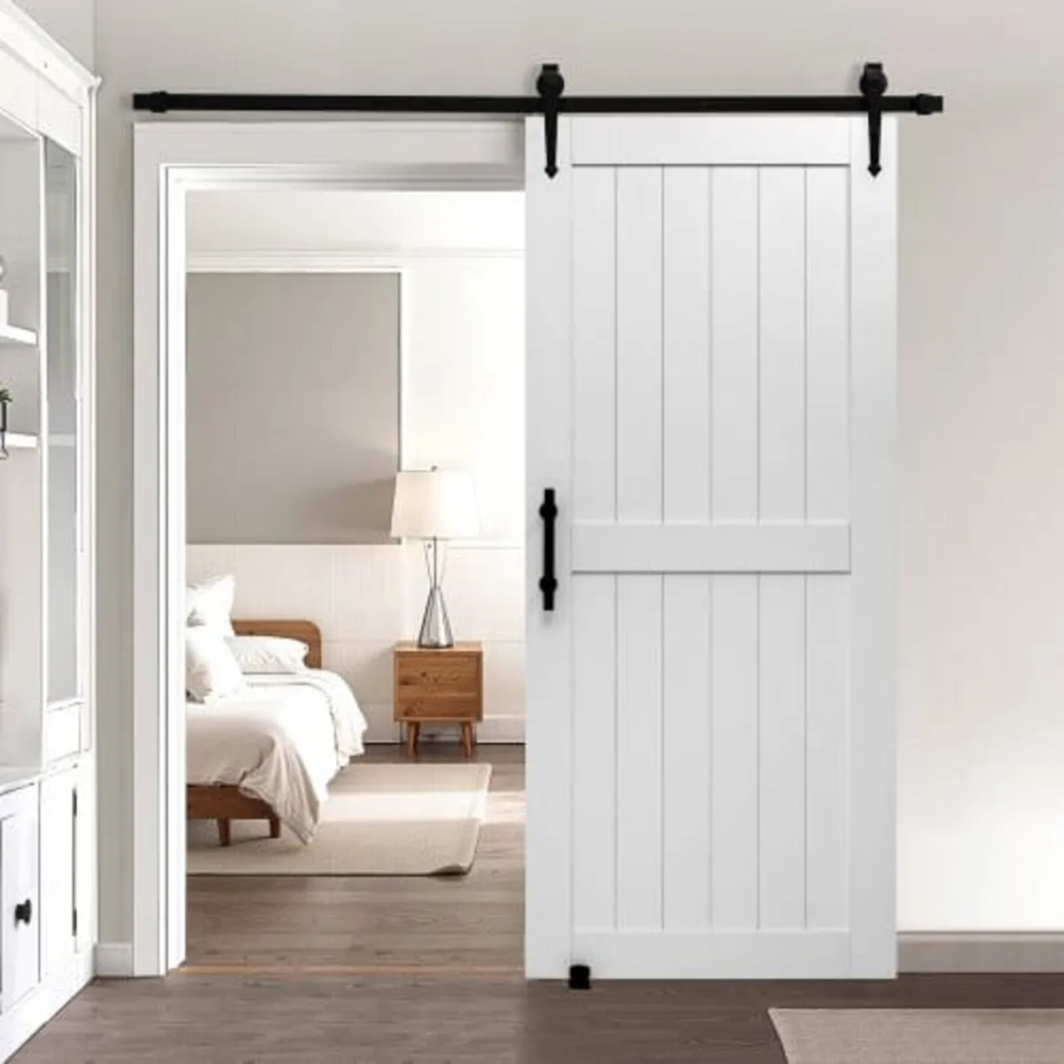Sliding Barn Door, 914 x 2134mm, High-Strength MDF - Image 1