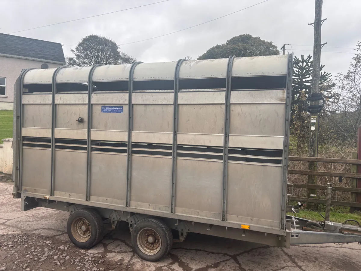 Ifor Williams 12ft x 6ft 6” demountable trailer - Image 1