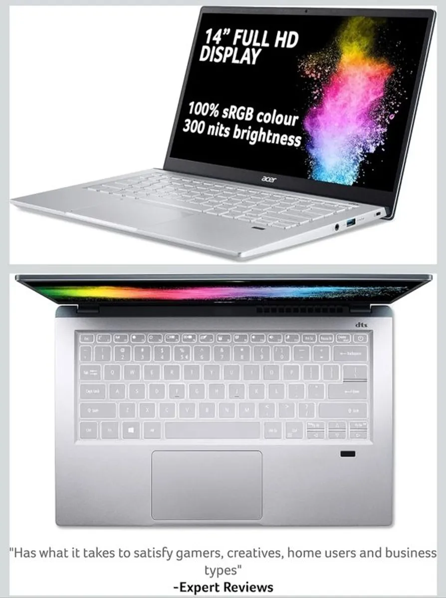 Acer Swift X Sfx16 51g Intel Core I7-11390h 8gb 512gb Nvidia Rtx 3050 - Image 2