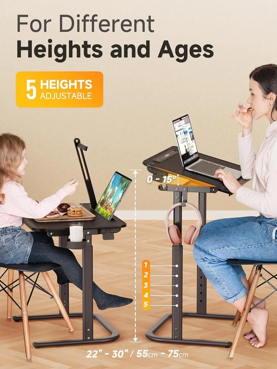 Heavy Duty Laptop Sofa Table Chair Desk - Image 4