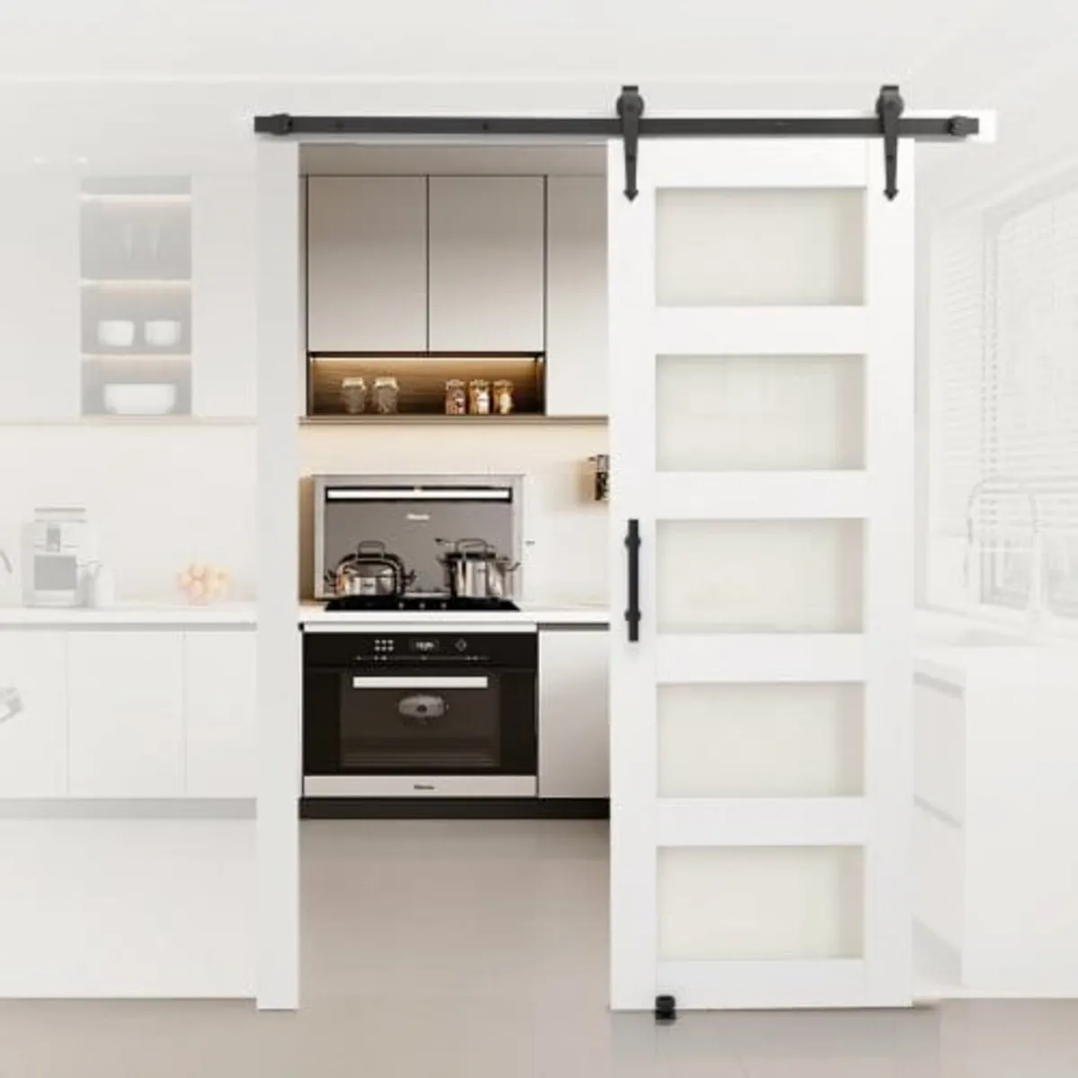 Sliding Barn Door, 762 x 2134mm, High-Strength MDF - Image 4