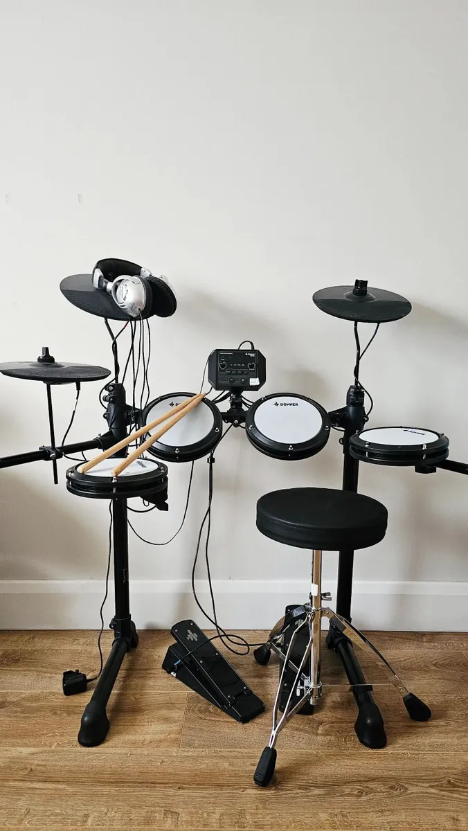 Donner DED-80 Electric Drum Kit (free headphones) - Image 1