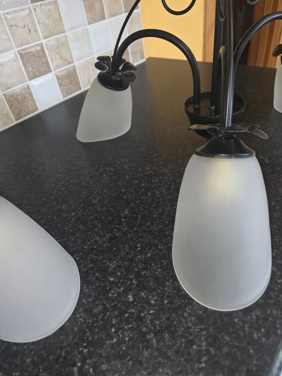 3-piece wrought Iron Light Set - Image 2