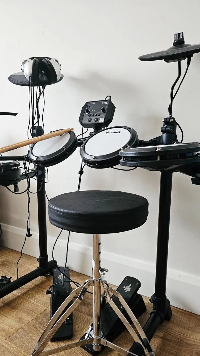 Donner DED-80 Electric Drum Kit (free headphones) - Image 2