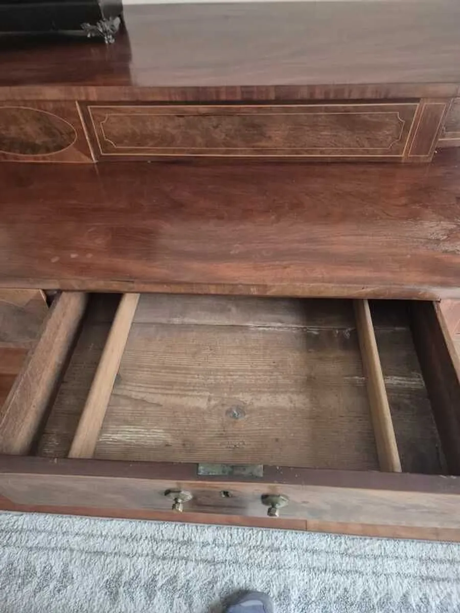 Antique Mahogany Inlaid Sideboard Georgian/Regency Style - Image 3