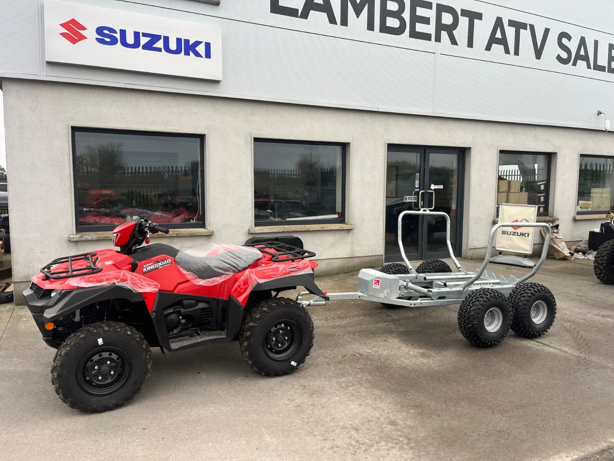 Suzuki 750 & Bale Trailer - €78 per week !! - Image 1