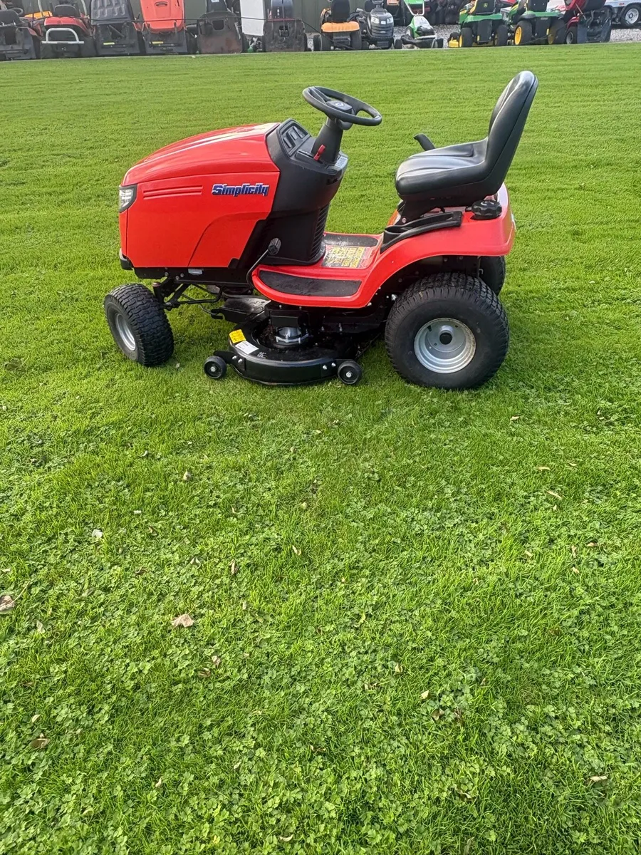Simplicily ride on mower - Image 4