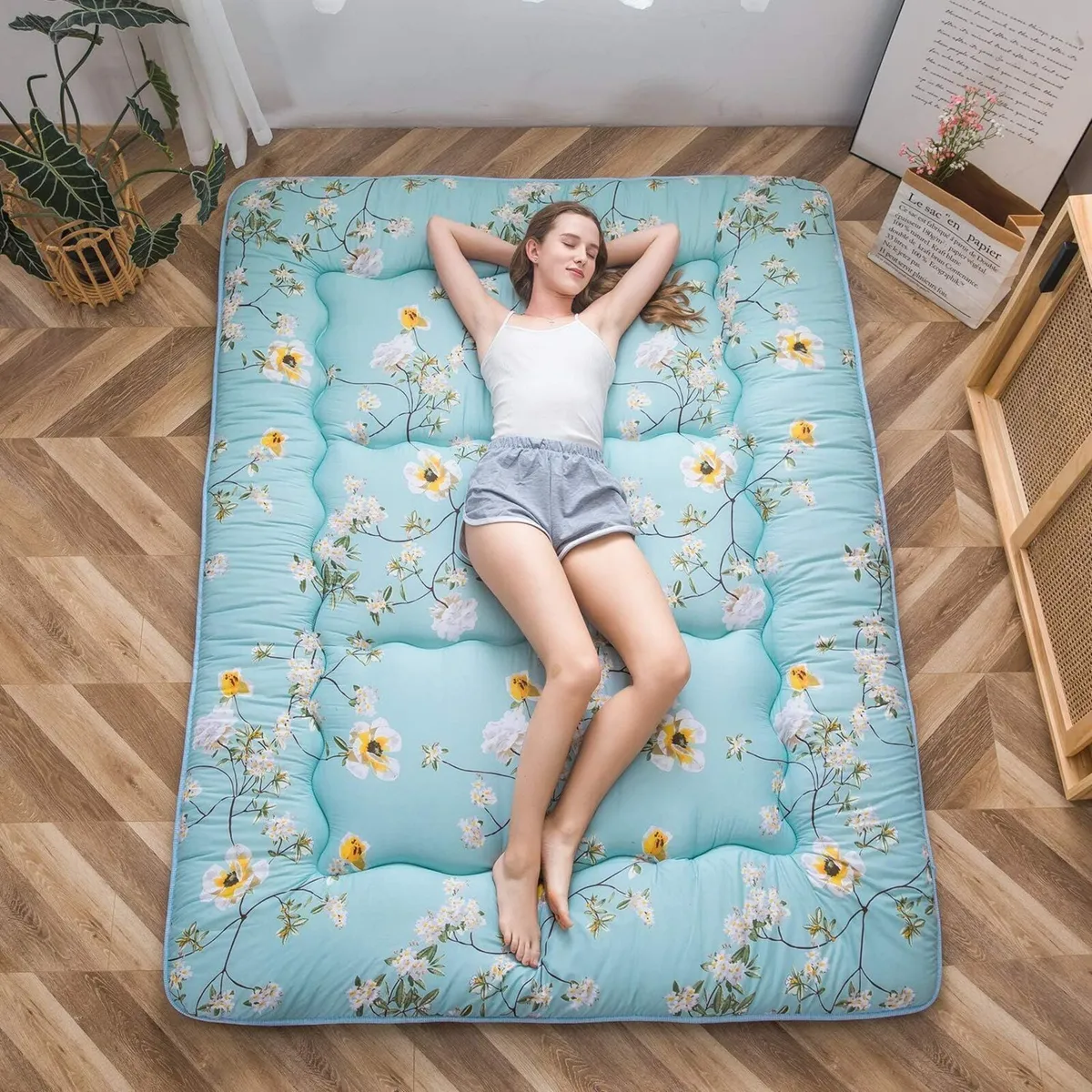 Floor Futon Mattress Thicken Tatami Mat Sleeping - Image 1