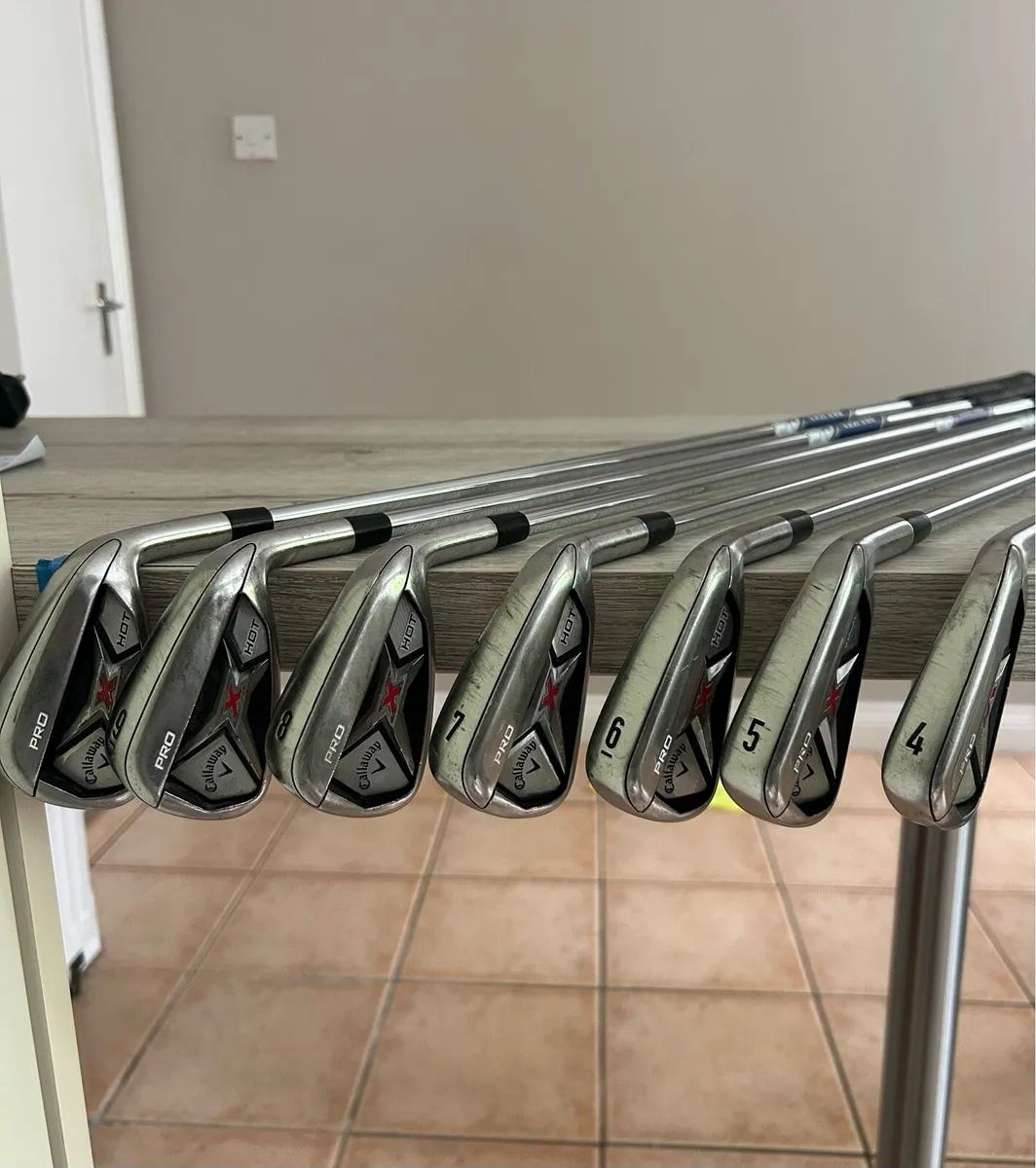 Callaway X Hot Pro Irons - Image 1