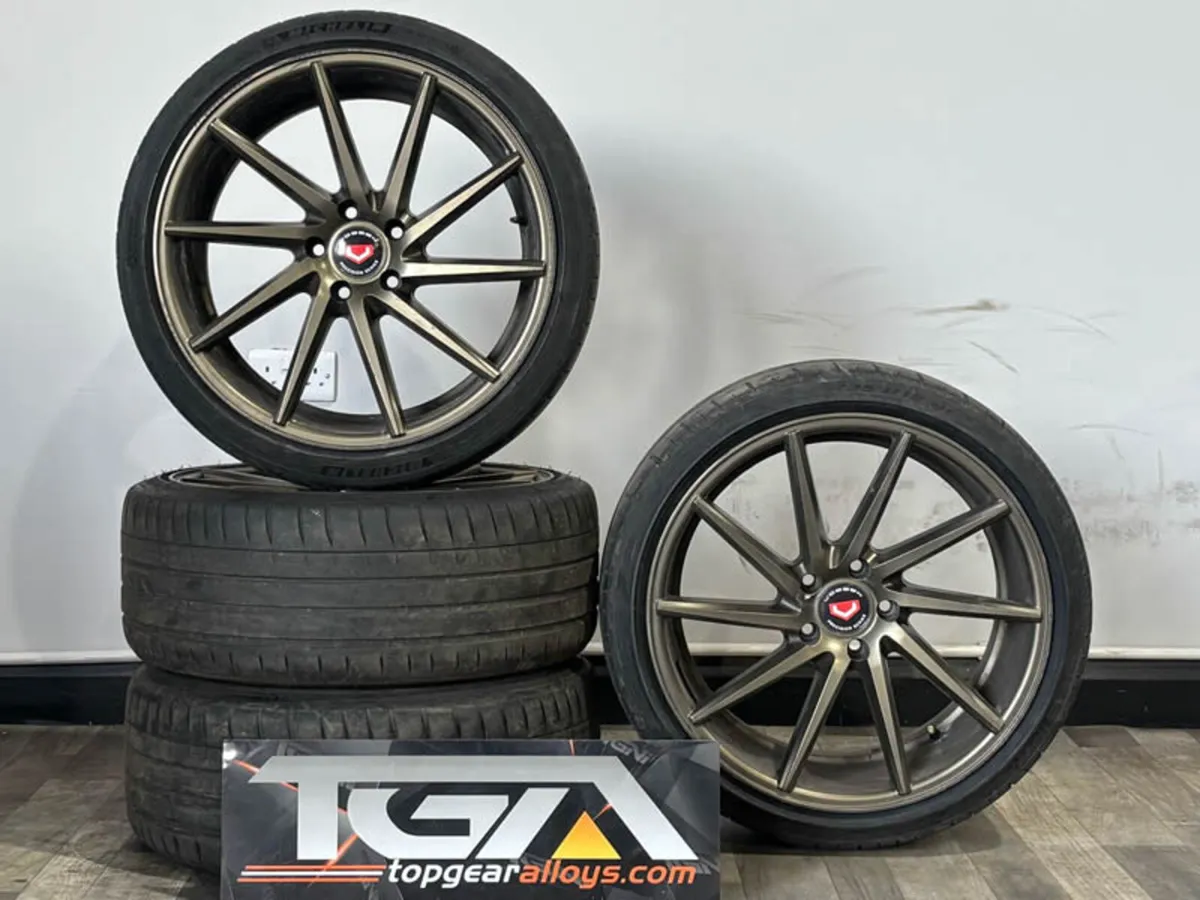 19" Directional Alloys & Tyres suitable for Golf.. - Image 1