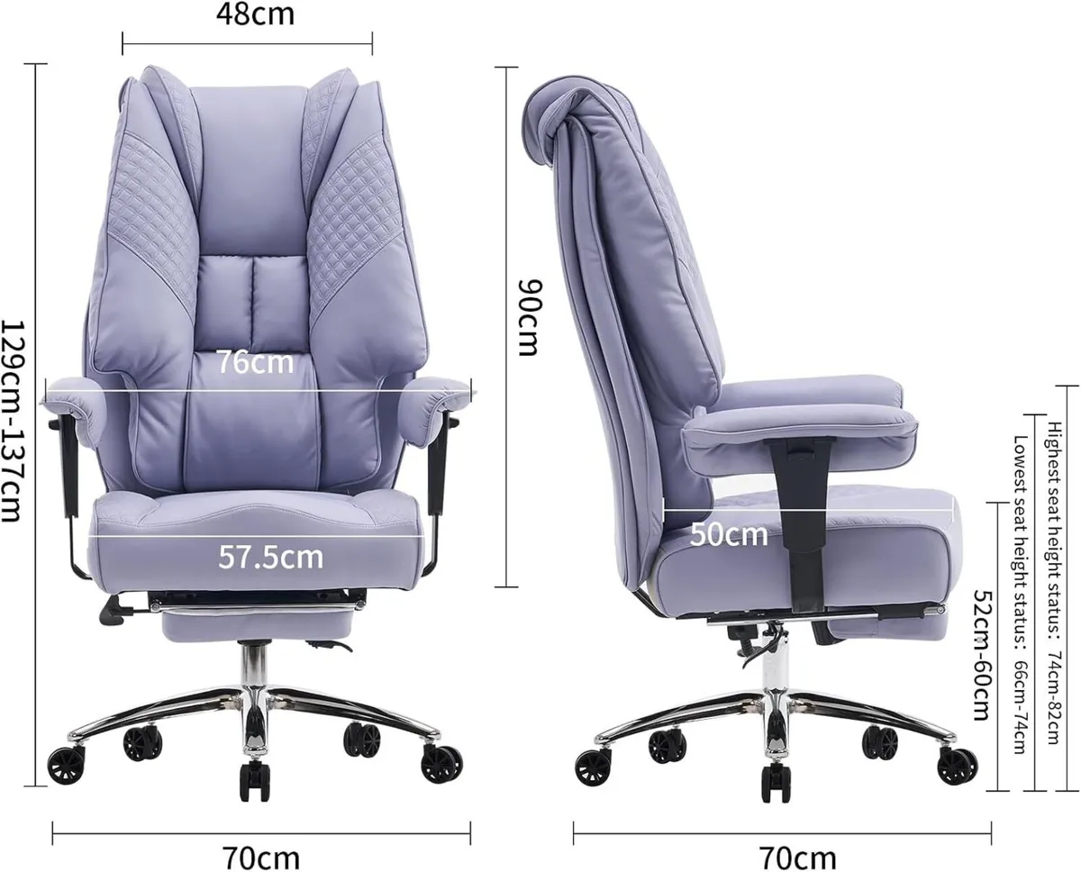 Ergonomic Executive Office Chair 14CM Spring - Image 2