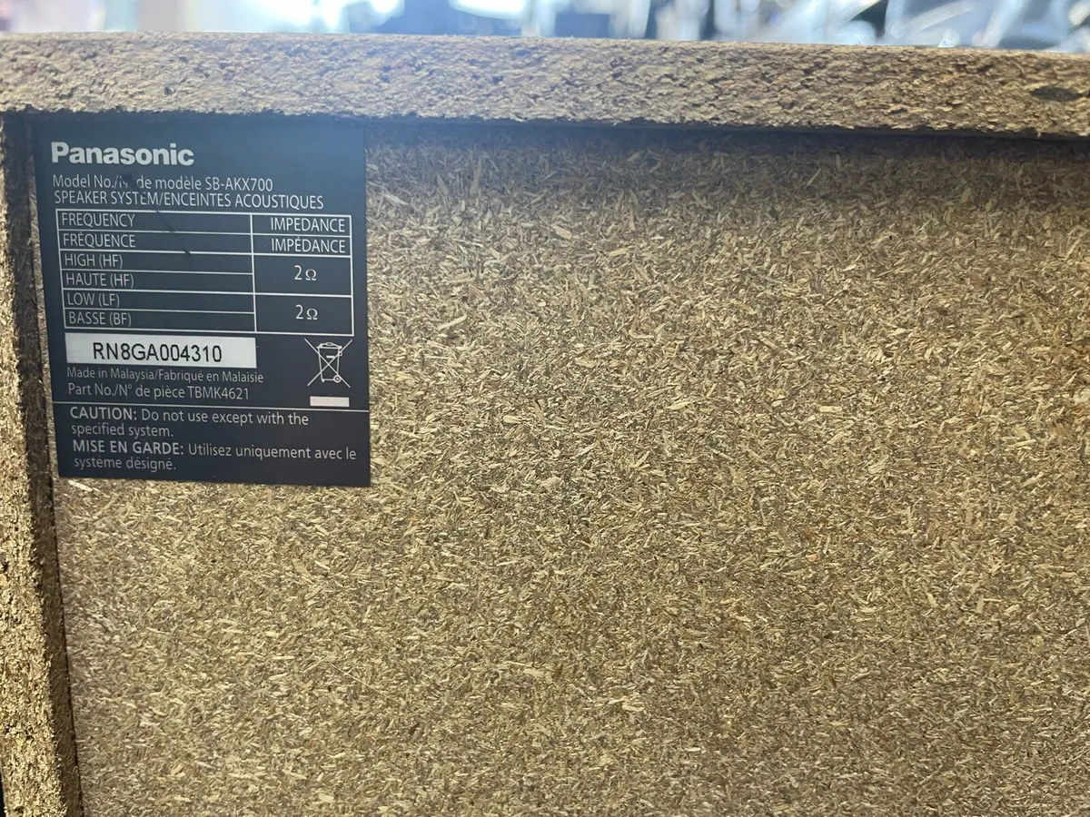 Panasonic SB-AKX700 Speaker Set - Image 4