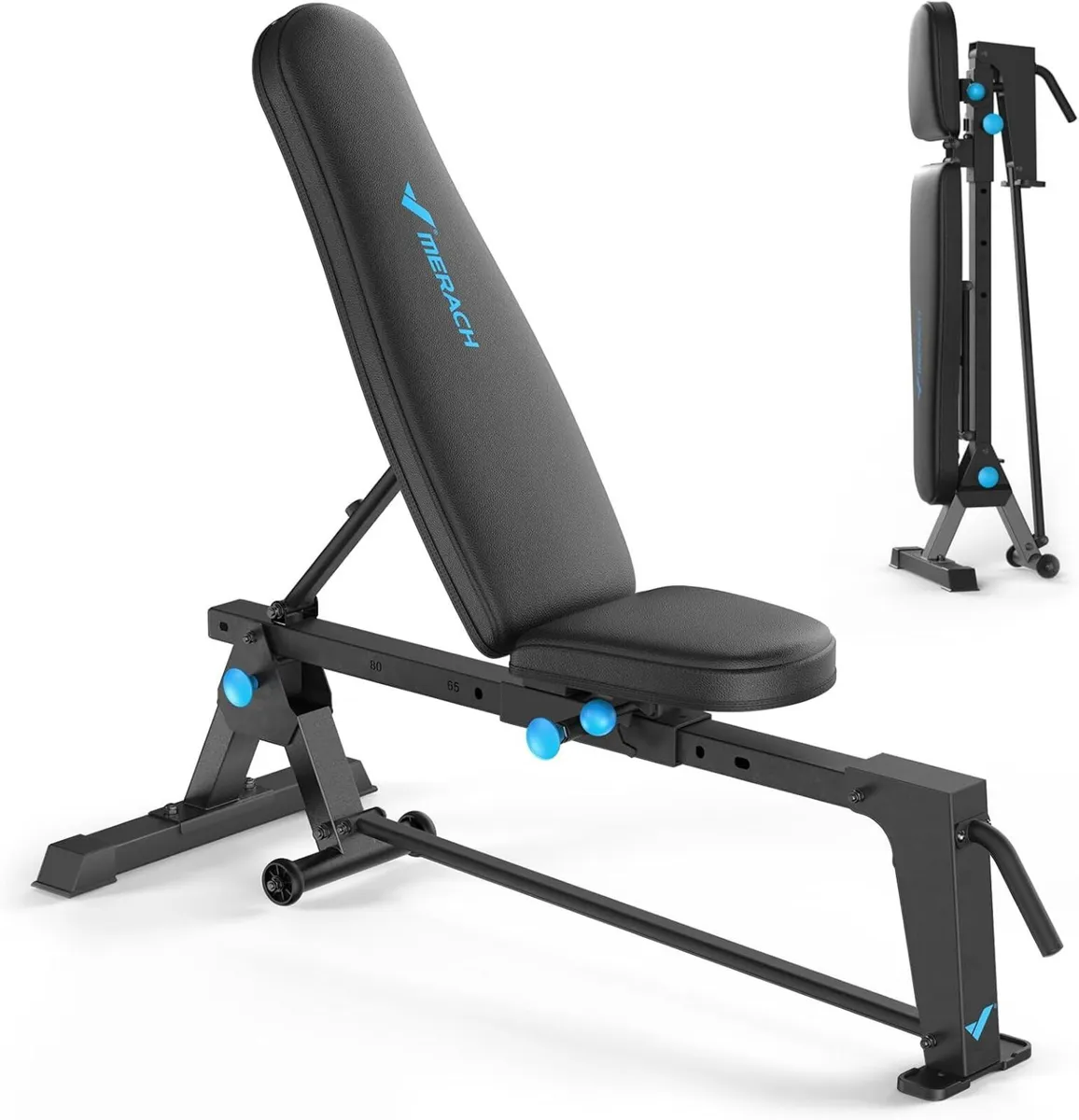 Adjustable Weight Bench Foldable 600KG Capacity - Image 1