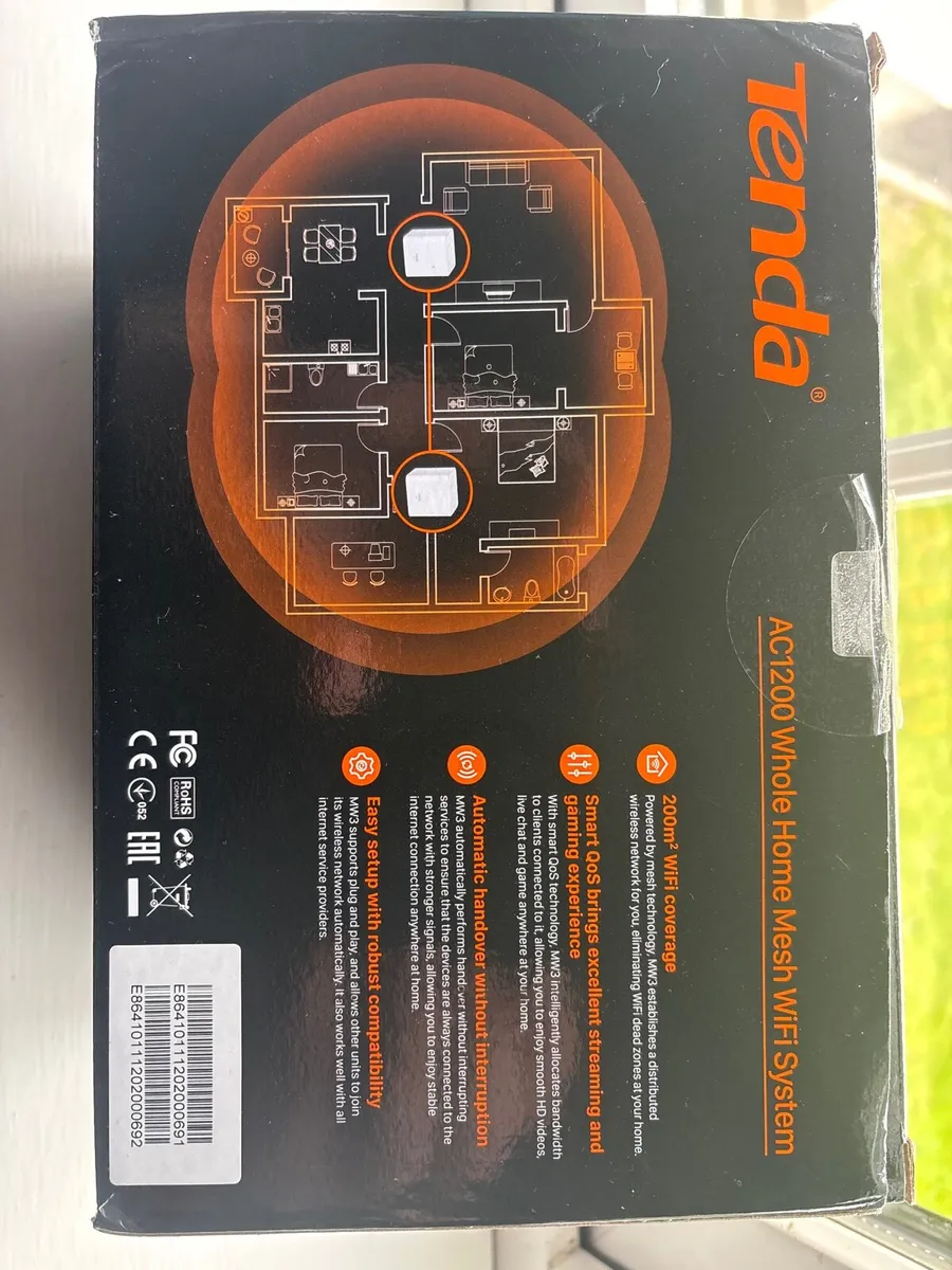 Tends Nova AC1200 WiFi mesh system. - Image 2