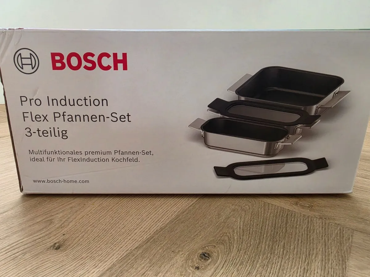 Bosch induction pans set for hob - Image 2