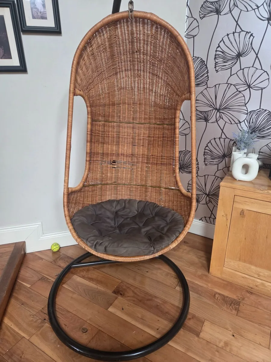 Basket swing egg chair - Image 1