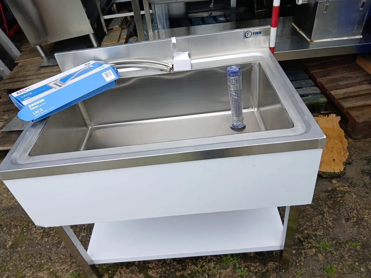 Staneless steel cabbinet sink unit complete - Image 4