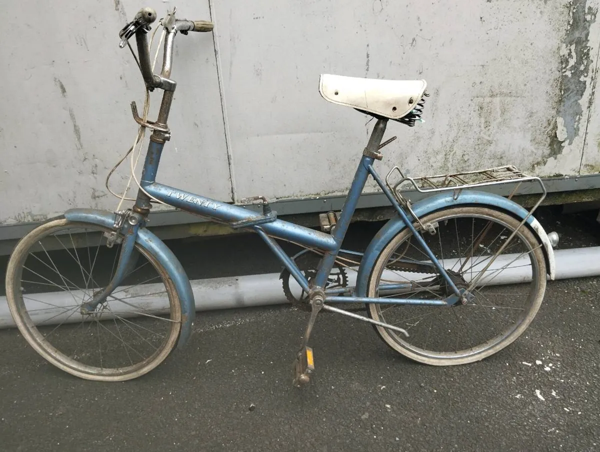 Vintage raleigh folding bike - Image 3