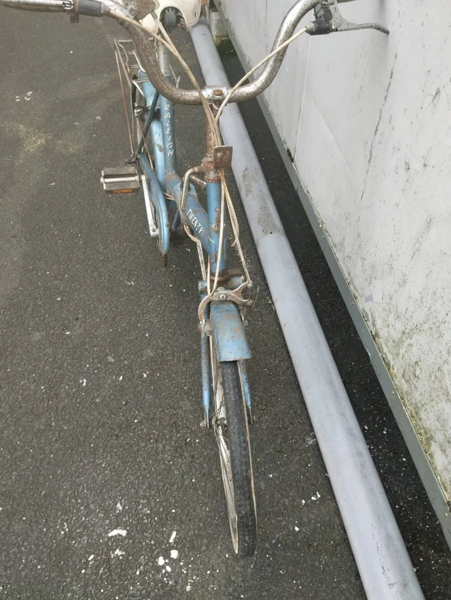 Vintage raleigh folding bike - Image 4
