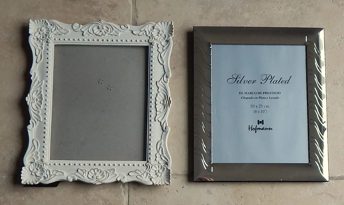 2 Tabletop Picture Frames - Image 1