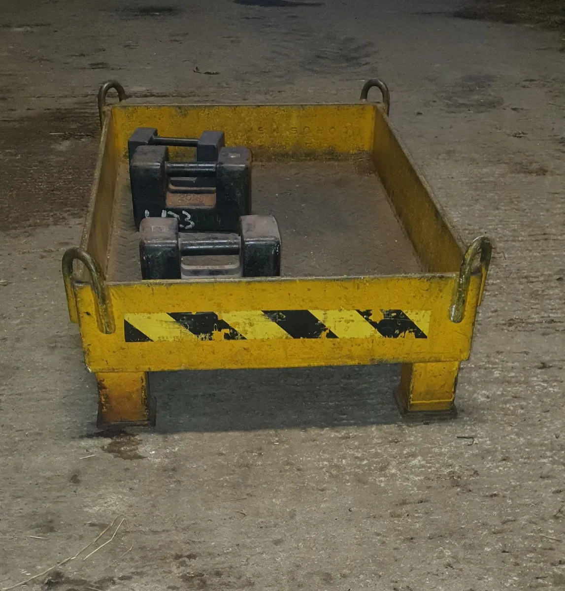 H/D Steel Crate for Lifting Chains & Straps - Image 2