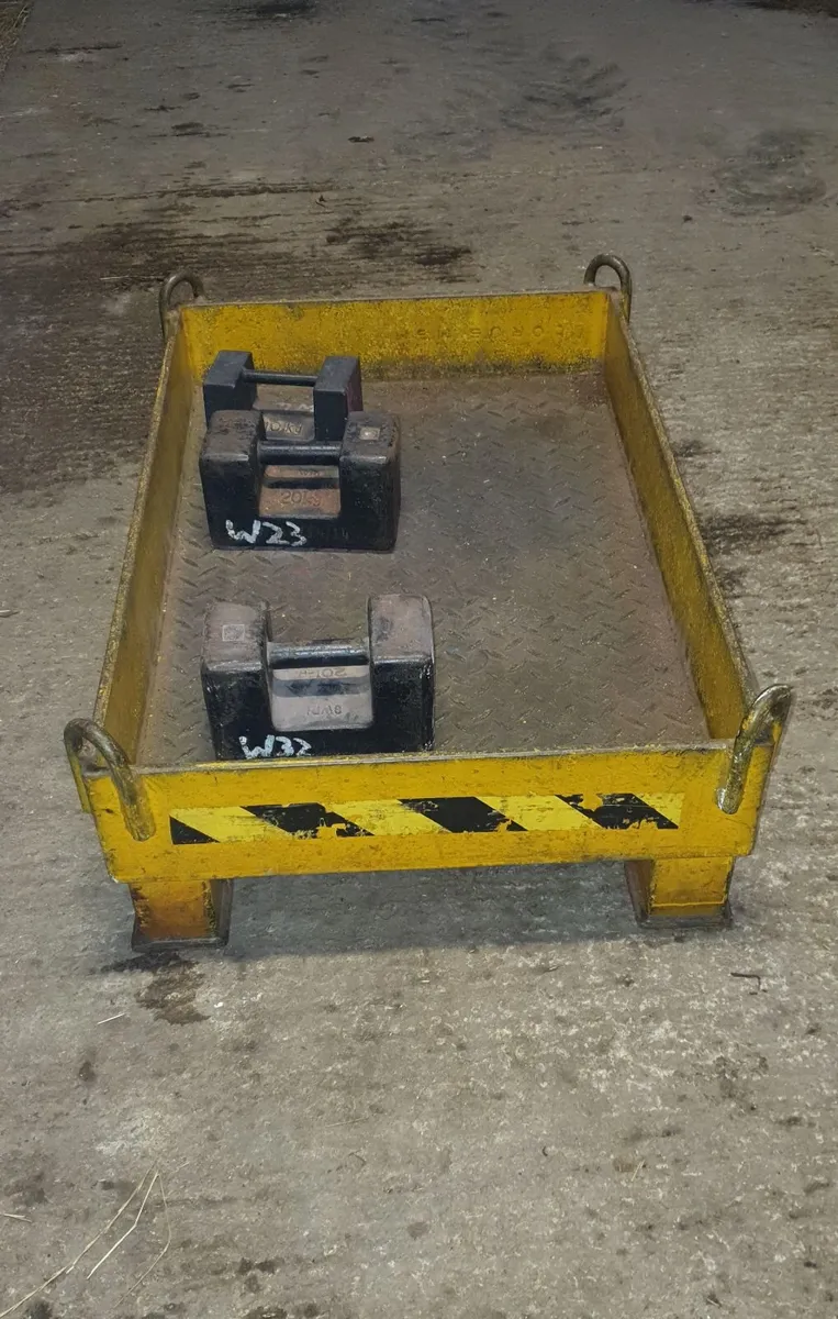 H/D Steel Crate for Lifting Chains & Straps - Image 3