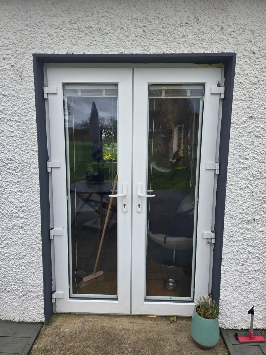 Patio Doors and Window with blinds - Image 1